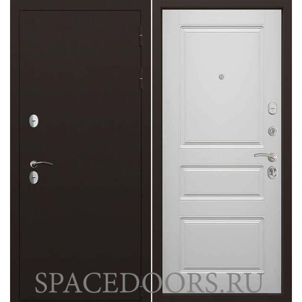Входная дверь Command Doors Сибирь термо 02 Белый Матовый