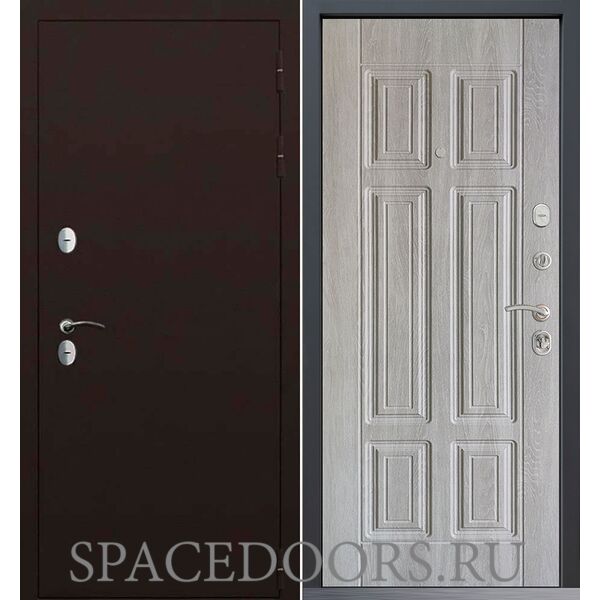 Входная дверь Command Doors Сибирь термо 15 Дуб крем
