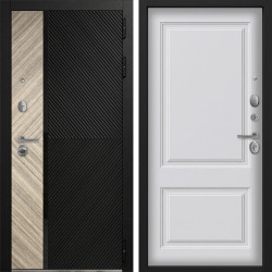Входная дверь Command Doors Тессеракт Эш 05 Белый матовый (новая)
