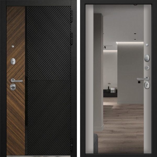 Входная дверь Command Doors Тессеракт 3Z Грей софт