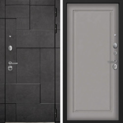 Входная дверь Command Doors Тетрис Грей 38 Грей софт