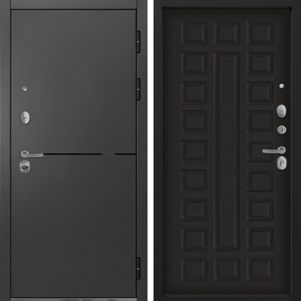 Входная дверь Command Doors Вектор 01 Венге