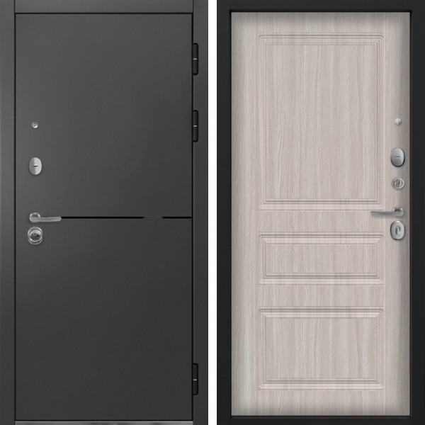 Входная дверь Command Doors Вектор 02 Белая лиственница