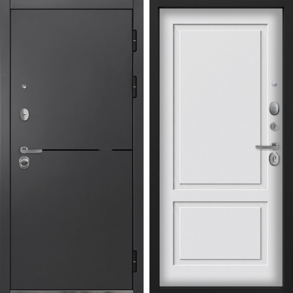 Входная дверь Command Doors Вектор 05 Белый матовый