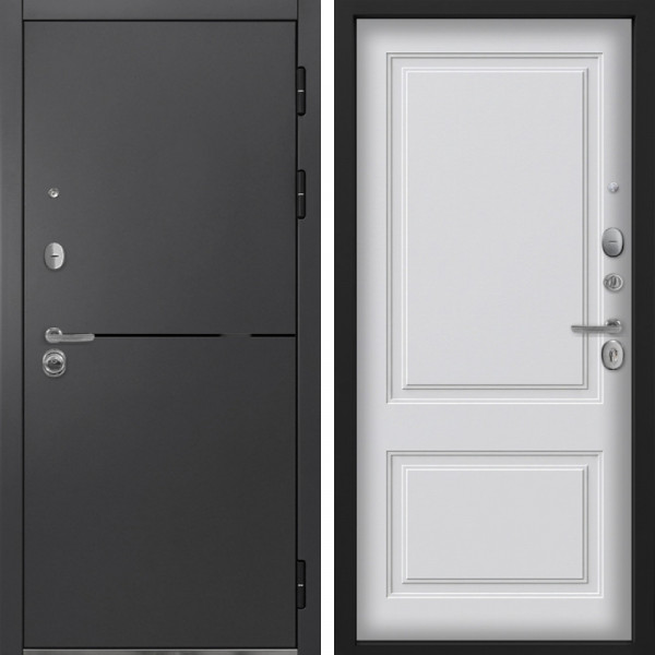 Входная дверь Command Doors Вектор 05 Белый матовый (новая)