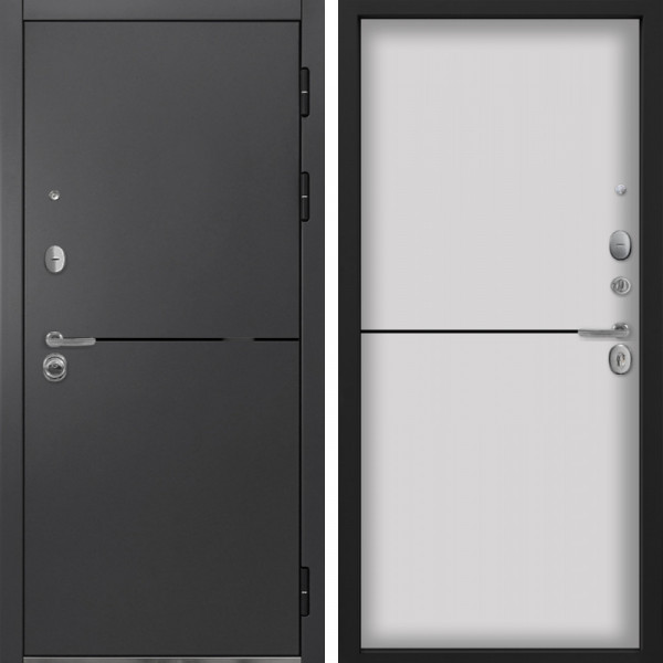 Входная дверь Command Doors Вектор 12 Белый матовый