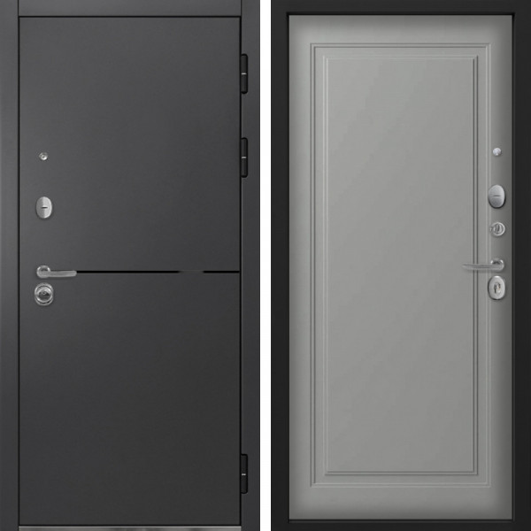 Входная дверь Command Doors Вектор 38 Грей софт