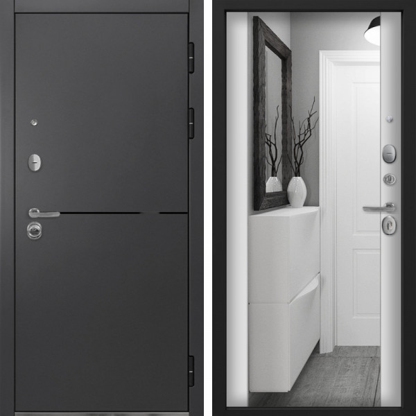 Входная дверь Command Doors Вектор 3Z Белый матовый