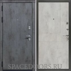 Входная дверь Сударь МД-35 Бетон темный М-1 бетон
