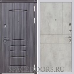 Входная дверь Сударь МД-42 Сандал серый М-1 бетон