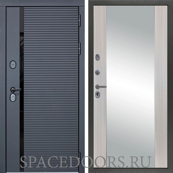 Входная дверь Сударь МХ-45 Черный кварц Д-15 Сандал