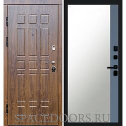 Дверь Termo-door Афина дуб Зеркало фацет Grey софт