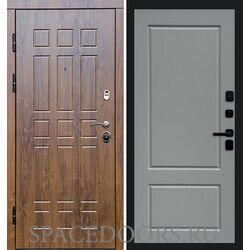 Дверь Termo-door Афина дуб Марсель Grey софт