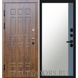 Дверь Termo-door Афина дуб Зеркало фацет Grey софт
