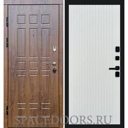 Дверь Termo-door Афина дуб Flat Белый софт