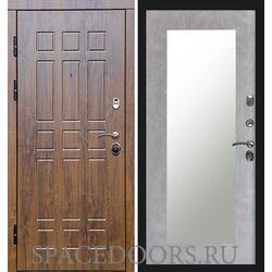 Дверь Termo-door Афина дуб Зеркало триумф бетон светлый