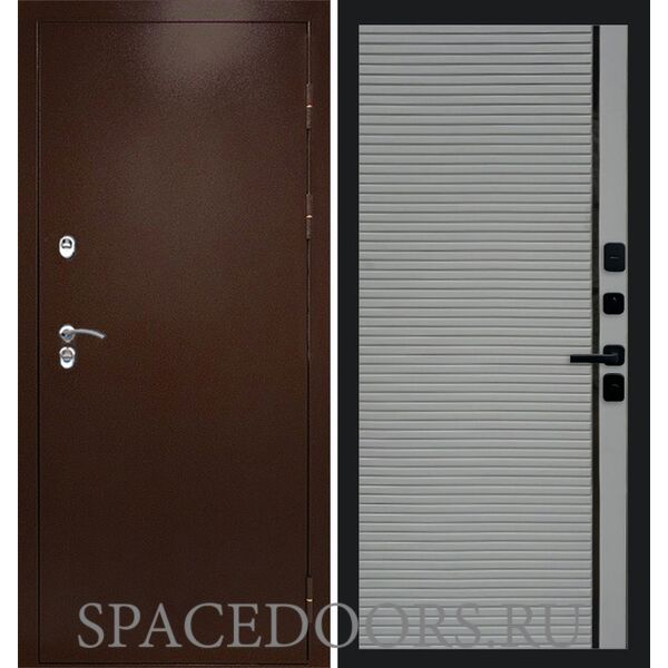 Дверь Termo-door Термо сибирь медь антик Porte Grey софт