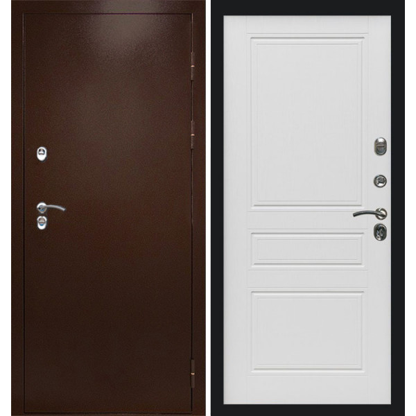 Дверь Termo-door Термо сибирь медь антик Классика лиственница