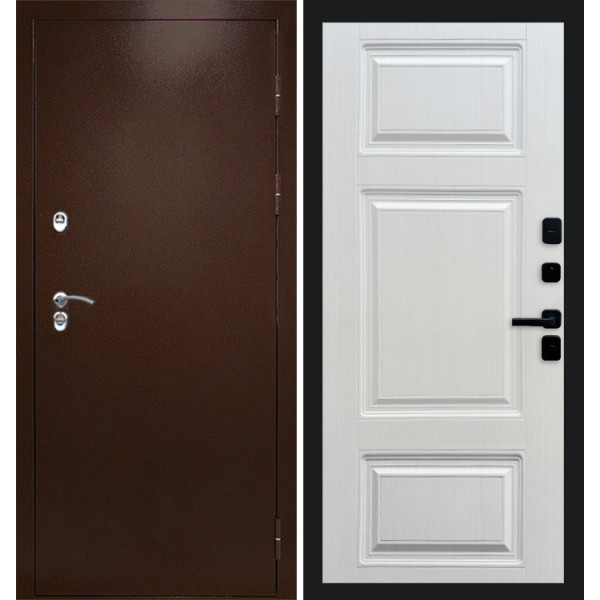 Дверь Termo-door Термо сибирь медь антик Лион Лиственница