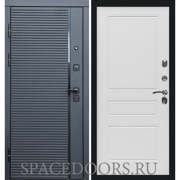 Дверь Termo-door Black line Классика лиственница