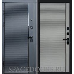 Дверь Termo-door Black line Porte Grey софт