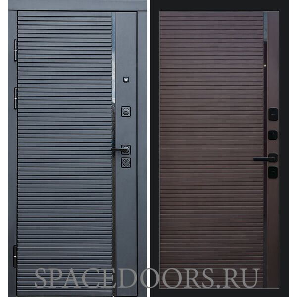 Дверь Termo-door Black line porte Шоколад