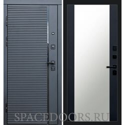 Дверь Termo-door Black line 27 зеркало Черный кварц