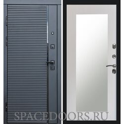 Дверь Termo-door Black line Зеркало триумф лиственница