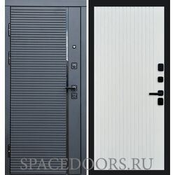 Дверь Termo-door Black line Flat Белый софт