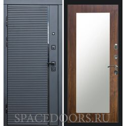 Дверь Termo-door Black line Зеркало триумф дуб