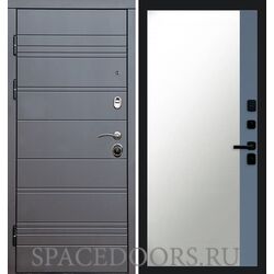 Дверь Termo-door Brown line Зеркало фацет Grey софт