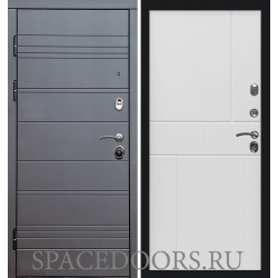 Дверь Termo-door Brown line Горизонт белый