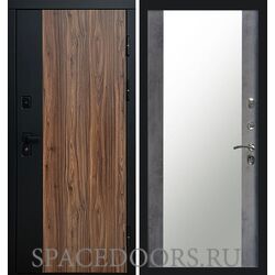 Дверь Termo-door Флэш Зеркало темный бетон