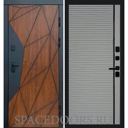 Дверь Termo-door Геометрия Porte Grey софт