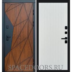 Дверь Termo-door Геометрия Flat Белый софт