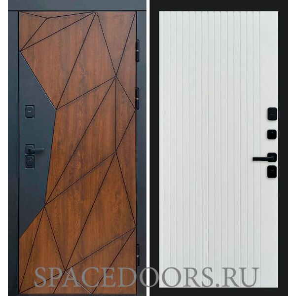 Дверь Termo-door Геометрия Flat Белый софт