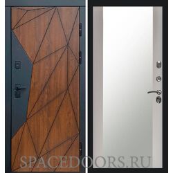 Дверь Termo-door Геометрия Зеркало лиственница