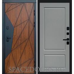 Дверь Termo-door Геометрия Марсель Grey софт