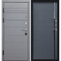 Дверь Termo-door Grey line Porte black