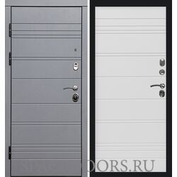 Дверь Termo-door Grey line White line