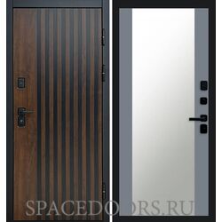 Дверь Termo-door Кантри 27 зеркало Grey Софт