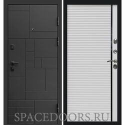 Дверь Termo-door Квадро Porte white