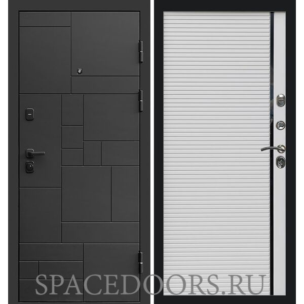 Дверь Termo-door Квадро Porte white