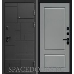 Дверь Termo-door Квадро Марсель Grey софт