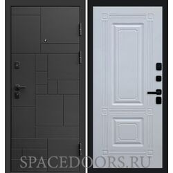 Дверь Termo-door Квадро Мадрид Белый софт