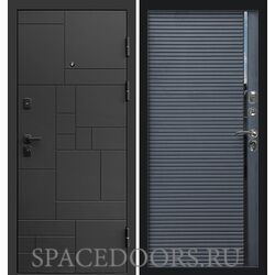 Дверь Termo-door Квадро Porte black
