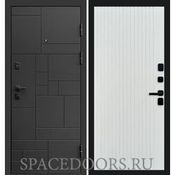 Дверь Termo-door Квадро Flat Белый софт