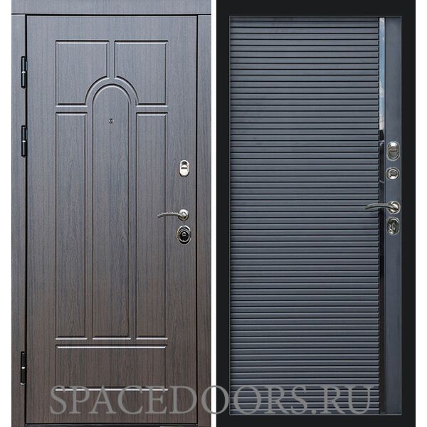 Дверь Termo-door Модена венге Porte black