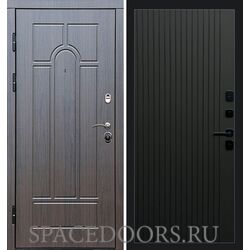 Дверь Termo-door Модена венге Flat Черный кварц