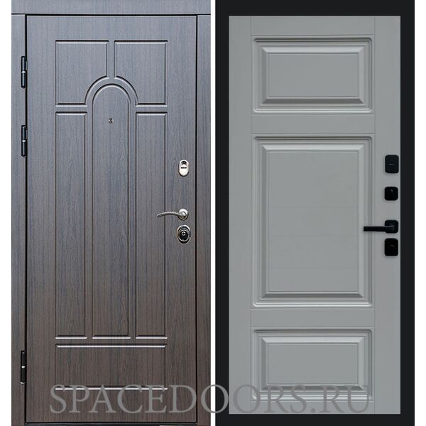 Дверь Termo-door Модена венге Лион Grey софт